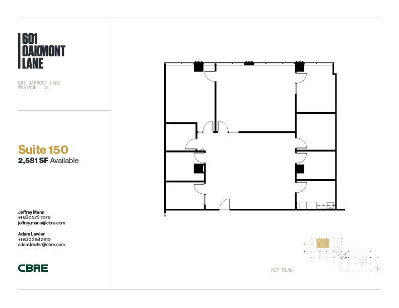 601 Oakmont Ln, Westmont, IL for sale Floor Plan- Image 1 of 1