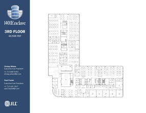 1401 Enclave Pky, Houston, TX for lease Floor Plan- Image 1 of 1