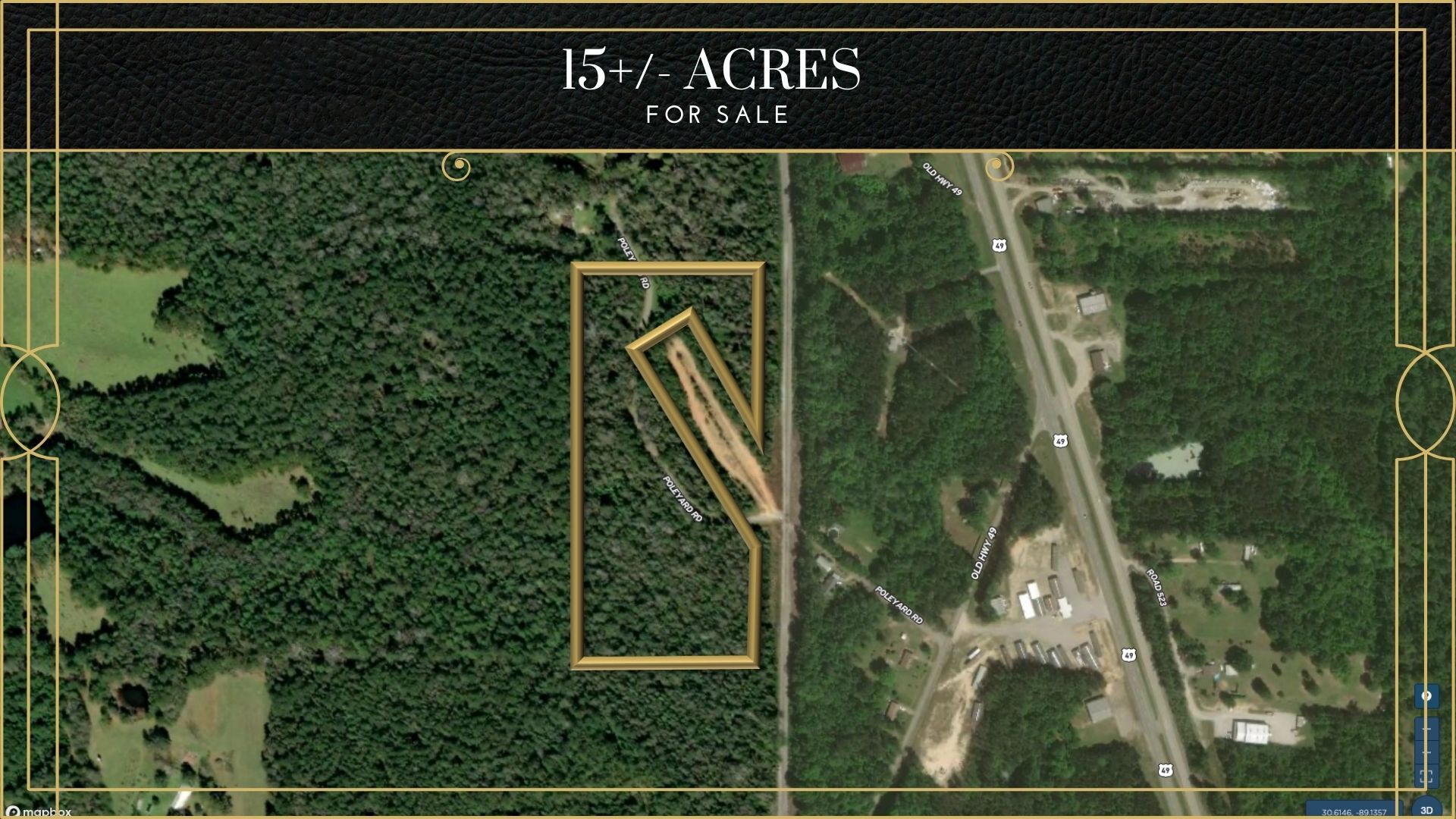 23198 Poleyard Rd, Saucier, MS 39574 Poleyard Rd