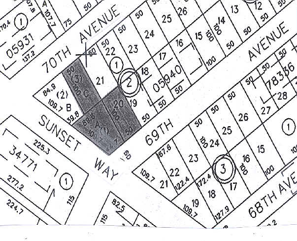 6901 Sunset Way, Saint Pete Beach, FL for sale Plat Map- Image 1 of 1