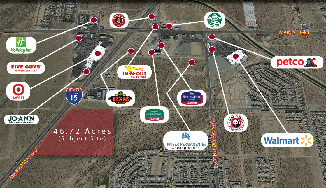 46.72-Acres Mariposa Rd, Hesperia, CA for sale Building Photo- Image 1 of 1