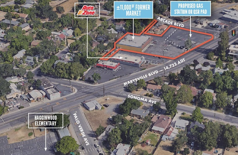 3173 Marysville Blvd, Sacramento, CA for sale - Site Plan - Image 1 of 1