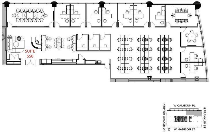 1 N Wacker, Chicago, IL for lease Floor Plan- Image 1 of 10