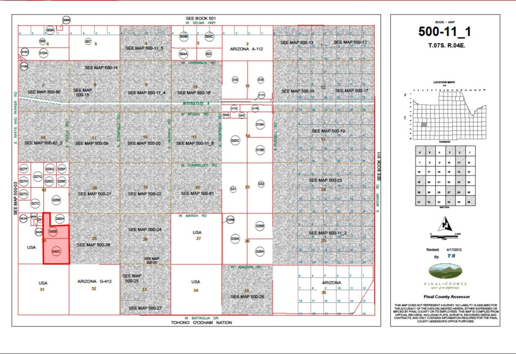 W NWC Stanfield Rd & Joaquin Rd, Scottsdale, AZ 85254 Land for Sale