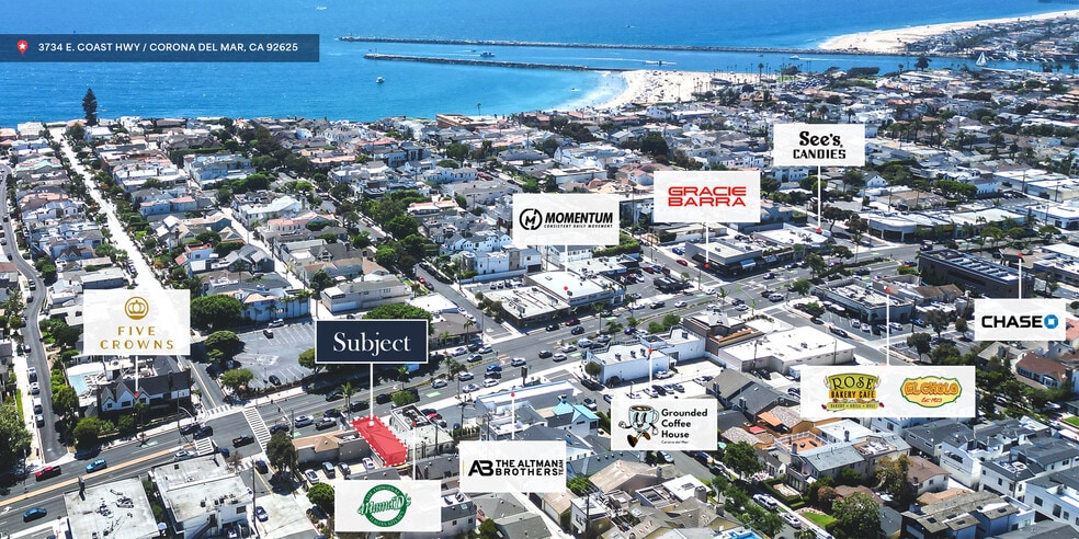 3732-3734 E Coast Hwy, Corona Del Mar, CA for lease - Building Photo - Image 1 of 6