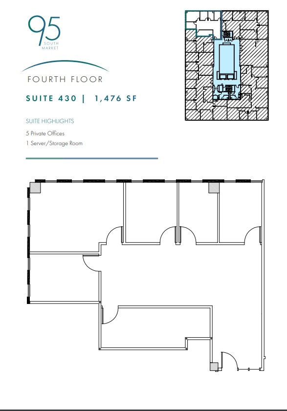 95 S Market St, San Jose, CA for lease Floor Plan- Image 1 of 1