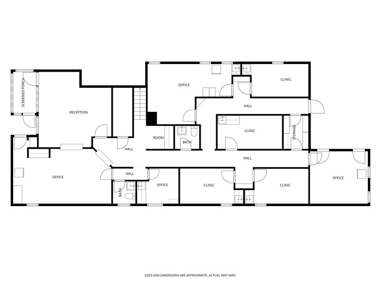 207 Ridgely Ave, Annapolis, MD for lease - Floor Plan - Image 2 of 21