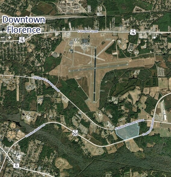 E National Cemetery Rd, Florence, SC for sale - Primary Photo - Image 1 of 1