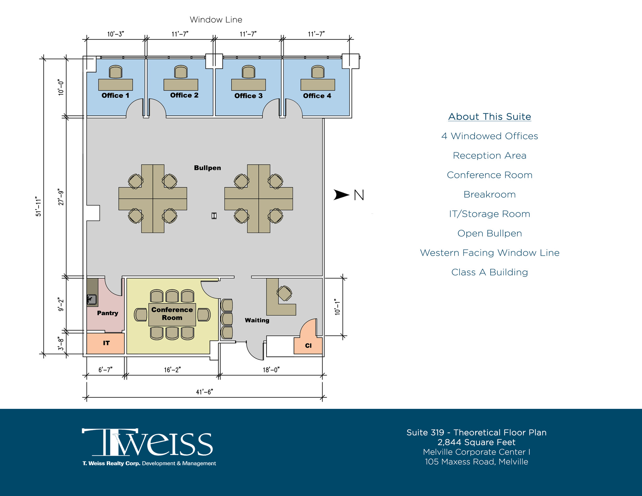 105 Maxess Rd, Melville, NY for lease Floor Plan- Image 1 of 2