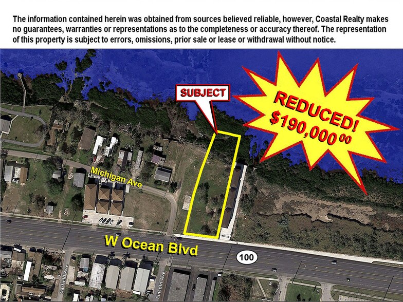 Highway 100 & Michigan Avenue, Port Isabel, TX 78578