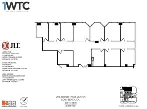 1 World Trade Ctr, Long Beach, CA for lease Floor Plan- Image 1 of 1