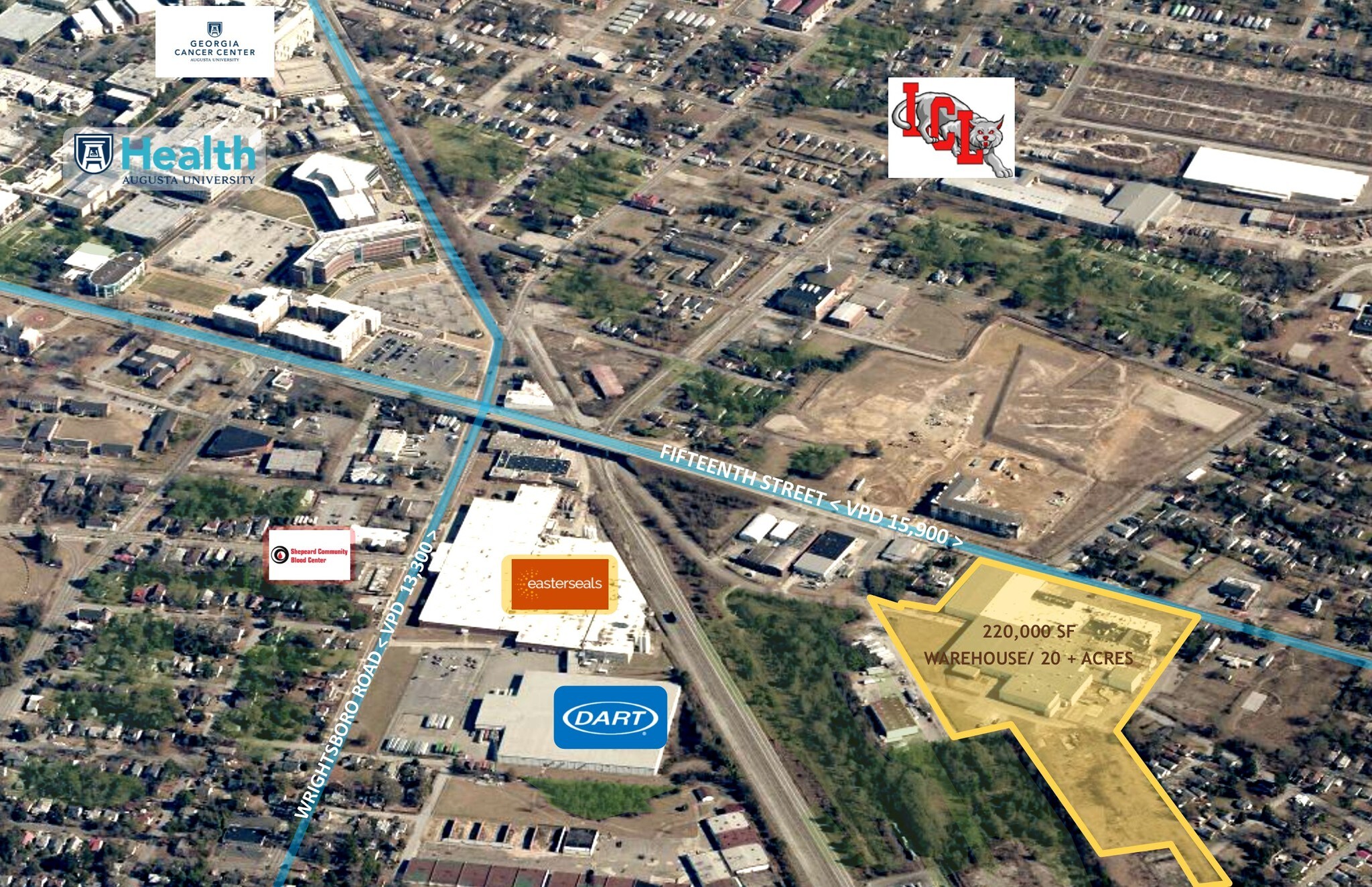 1621 15th St, Augusta, GA 30901 Industrial for Lease