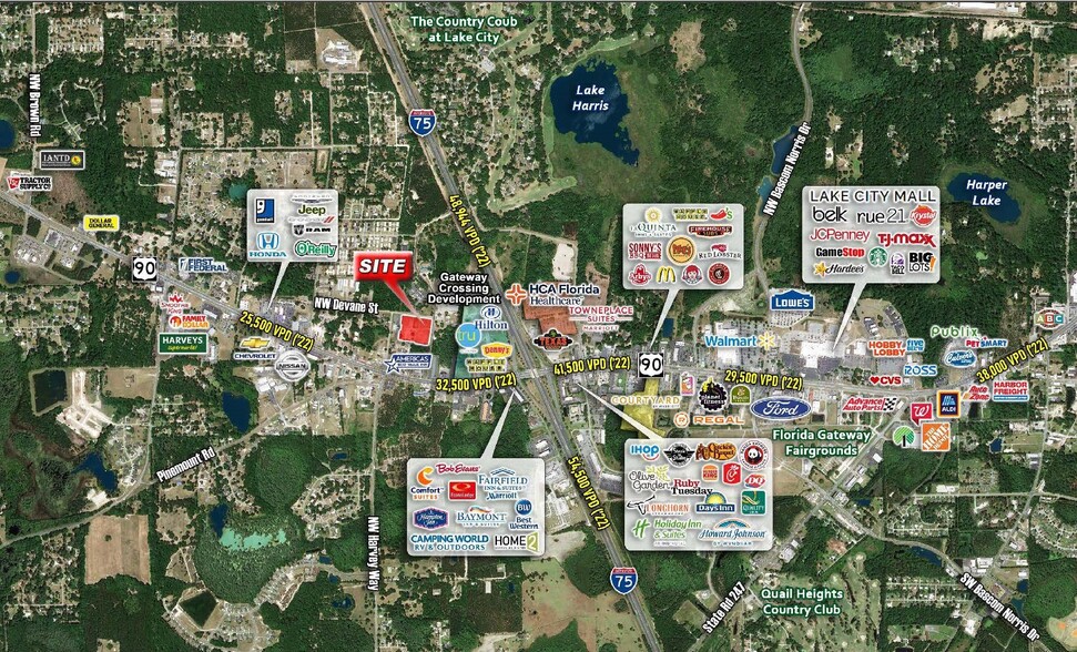 Land in Lake City, FL for lease - Primary Photo - Image 1 of 5