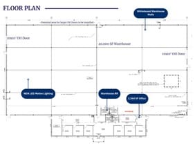 1125 White Dr, Titusville, FL for lease Floor Plan- Image 1 of 1