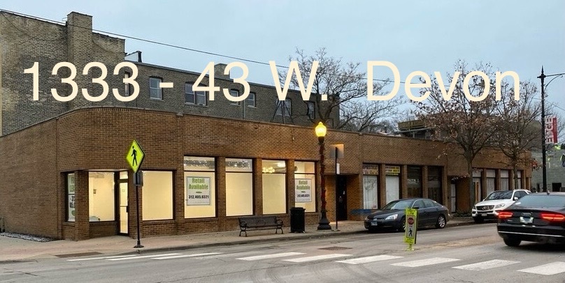 1333-1339 W Devon Ave, Chicago, IL for lease - Building Photo - Image 2 of 11