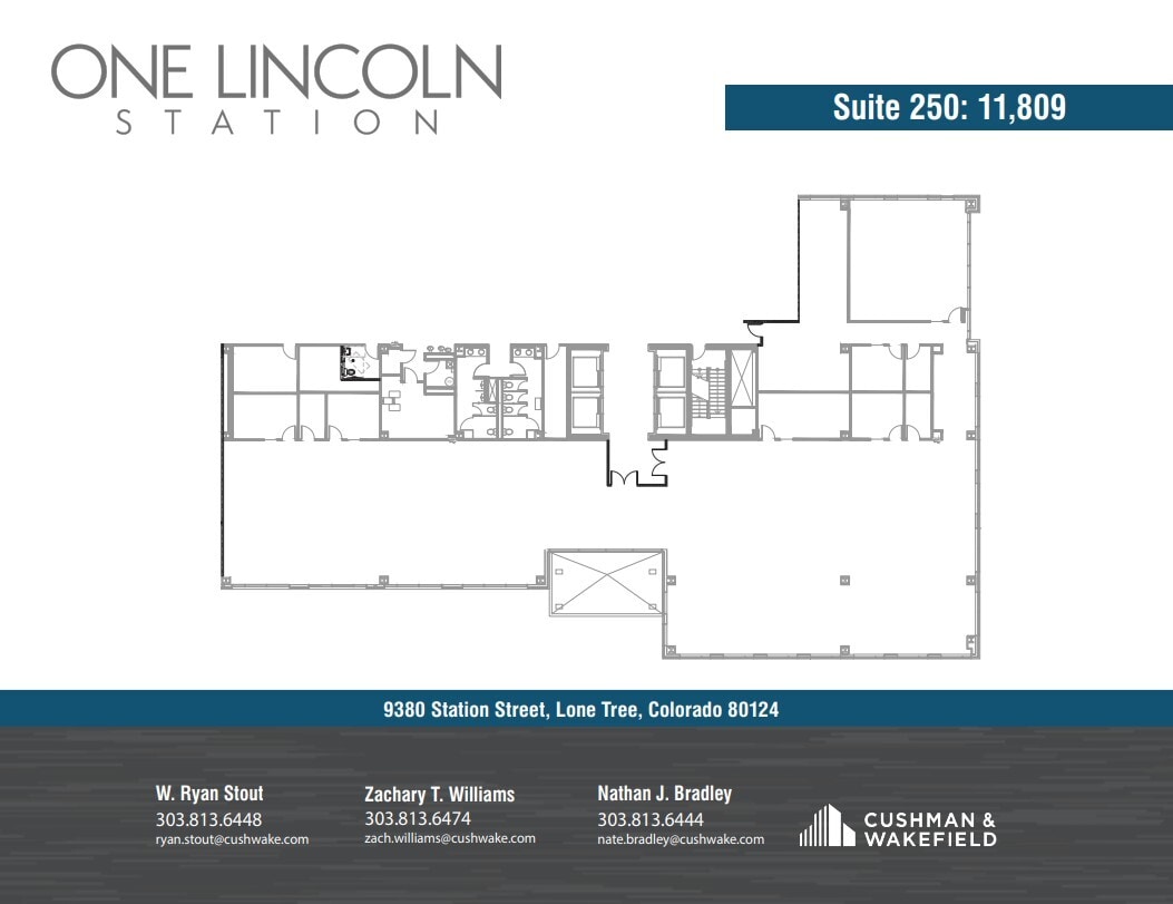 9380 Station St, Lone Tree, CO for lease Floor Plan- Image 1 of 1