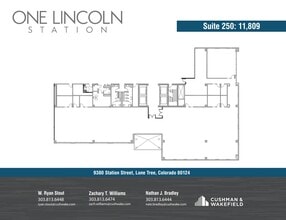 9380 Station St, Lone Tree, CO for lease Floor Plan- Image 1 of 1
