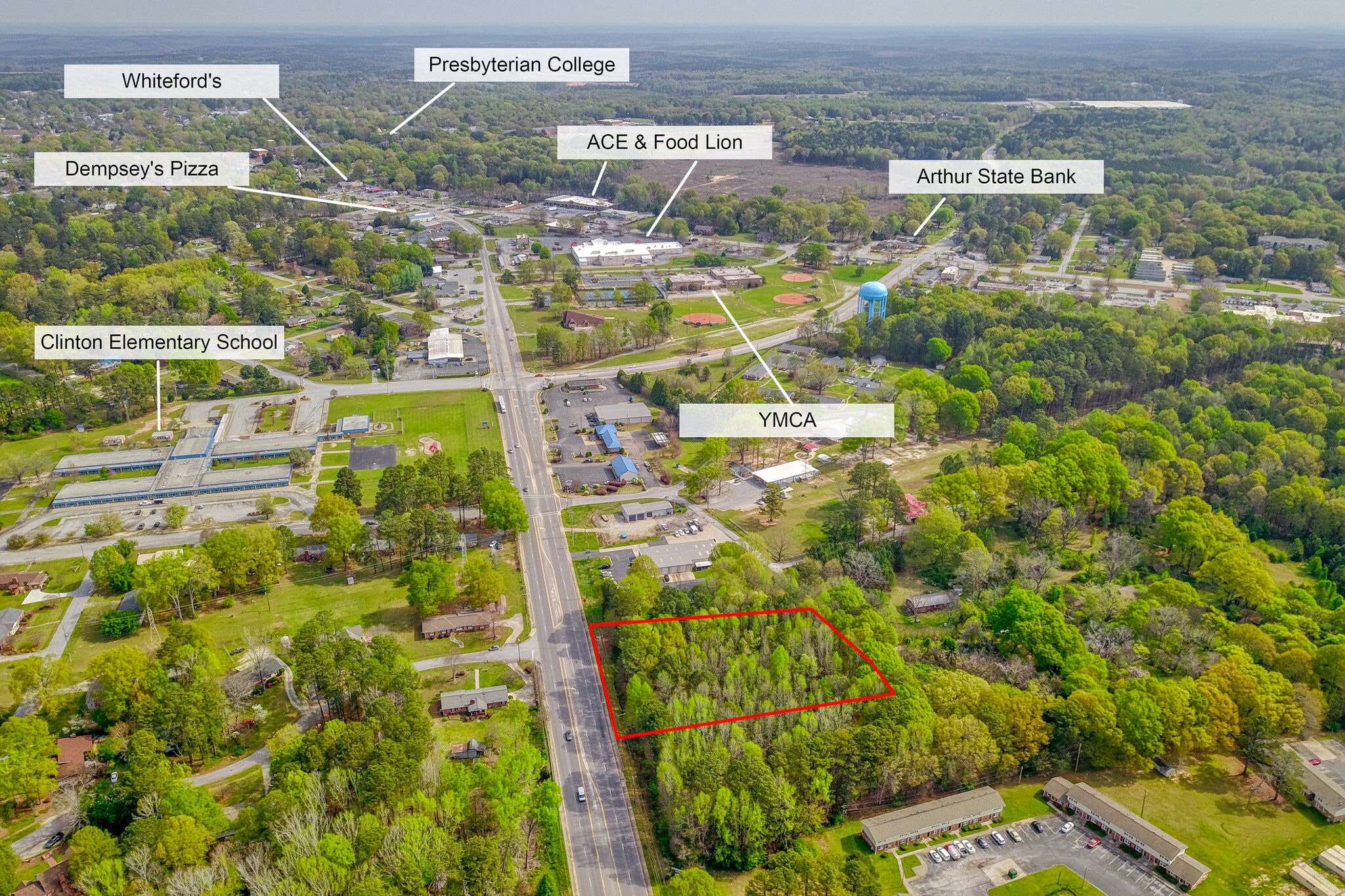 S Broad st, Clinton, SC for sale Primary Photo- Image 1 of 1