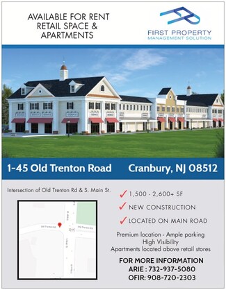 More details for 3 Old Trenton Rd, Cranbury, NJ - Retail for Lease