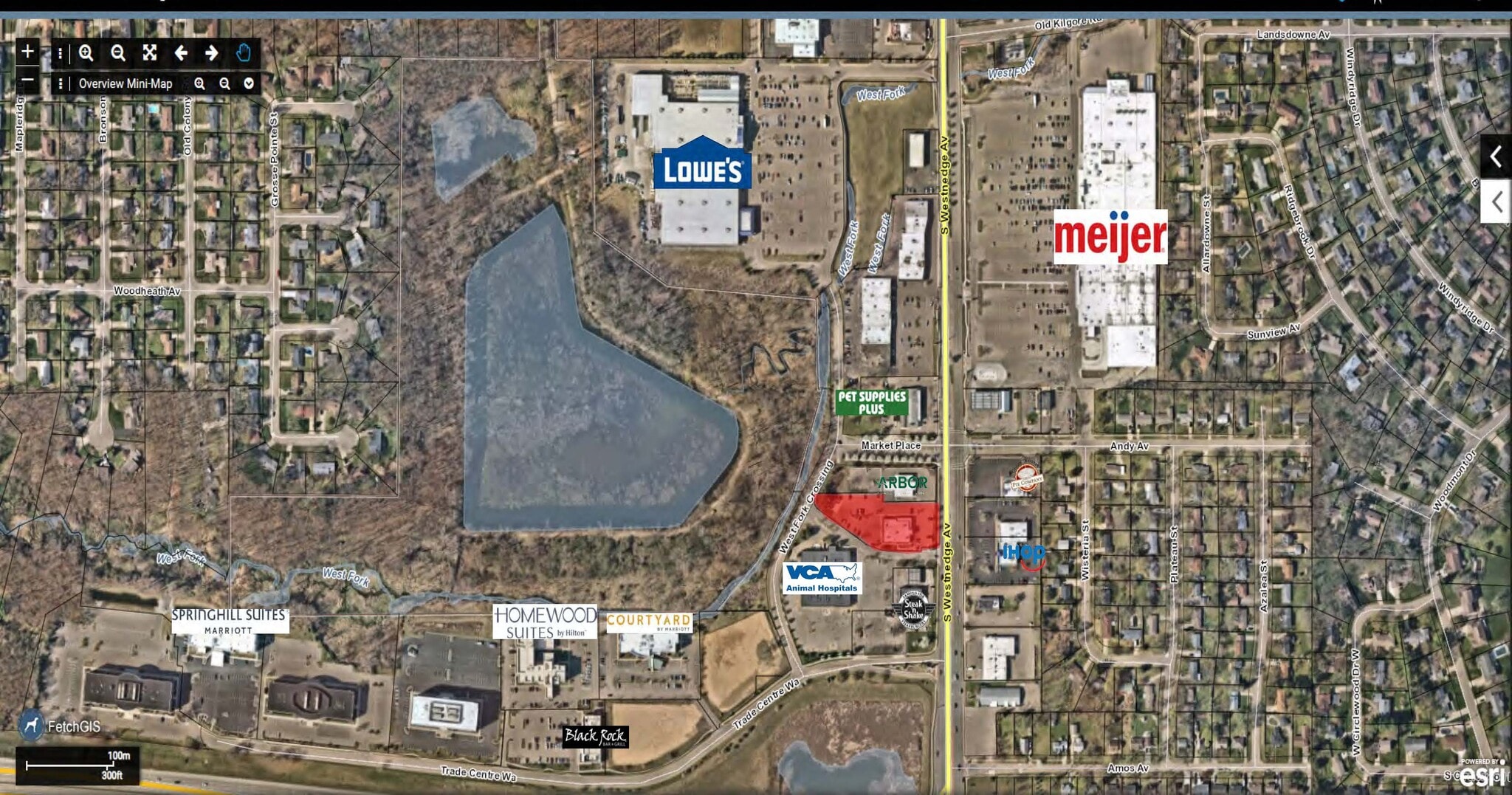 5314 S Westnedge Ave, Portage, MI for lease Aerial- Image 1 of 1