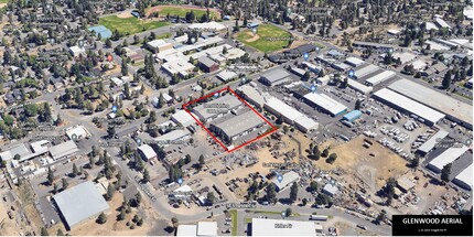 615 SE Glenwood Dr, Bend, OR - aerial  map view