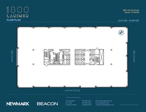 1800 Larimer St, Denver, CO for lease Floor Plan- Image 1 of 1