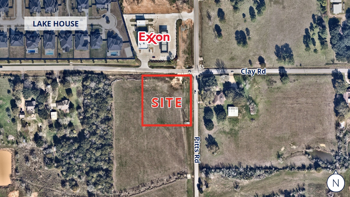 SWC of Clay Road & Pitts Road, Katy, TX for sale Primary Photo- Image 1 of 5