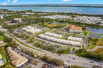 6545 N Wickham Rd, Melbourne, FL - AERIAL map view