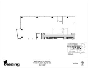 4600 S Syracuse St, Denver, CO for lease Floor Plan- Image 1 of 4