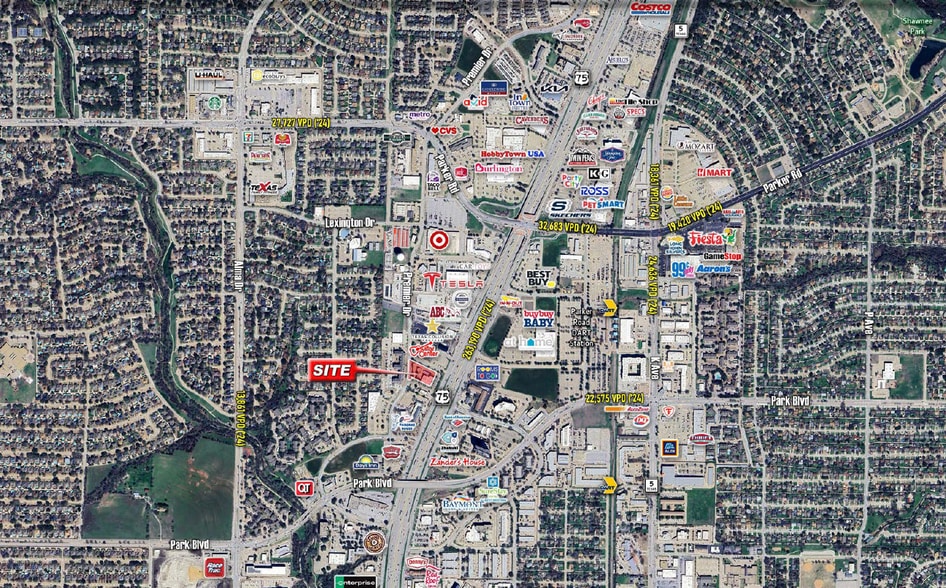 2321 N Central Expy, Plano, TX for sale - Aerial - Image 3 of 5