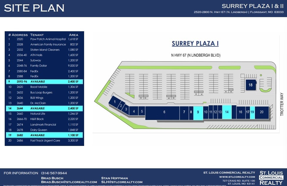 2520-2800 N Highway 67, Florissant, MO for lease Site Plan- Image 1 of 1