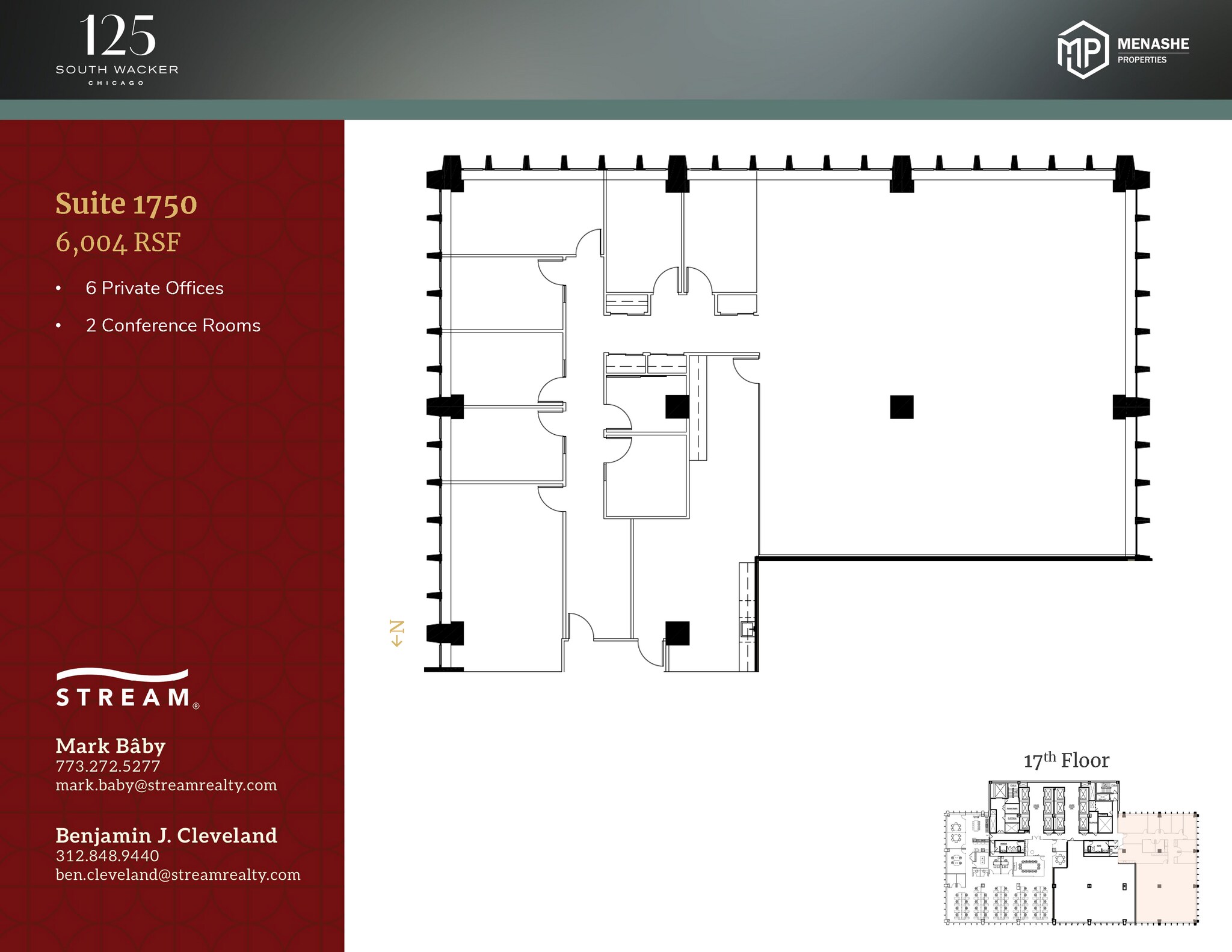 125 S Wacker Dr, Chicago, IL for lease Floor Plan- Image 1 of 1
