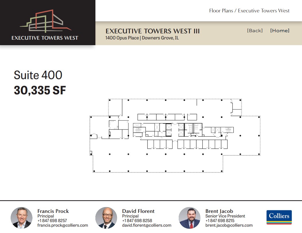 1400 Opus Pl, Downers Grove, IL for lease Floor Plan- Image 1 of 1