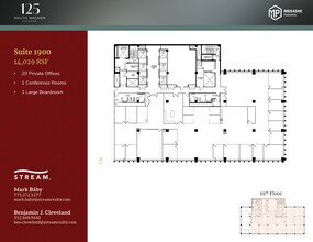 125 S Wacker Dr, Chicago, IL for lease Floor Plan- Image 1 of 1