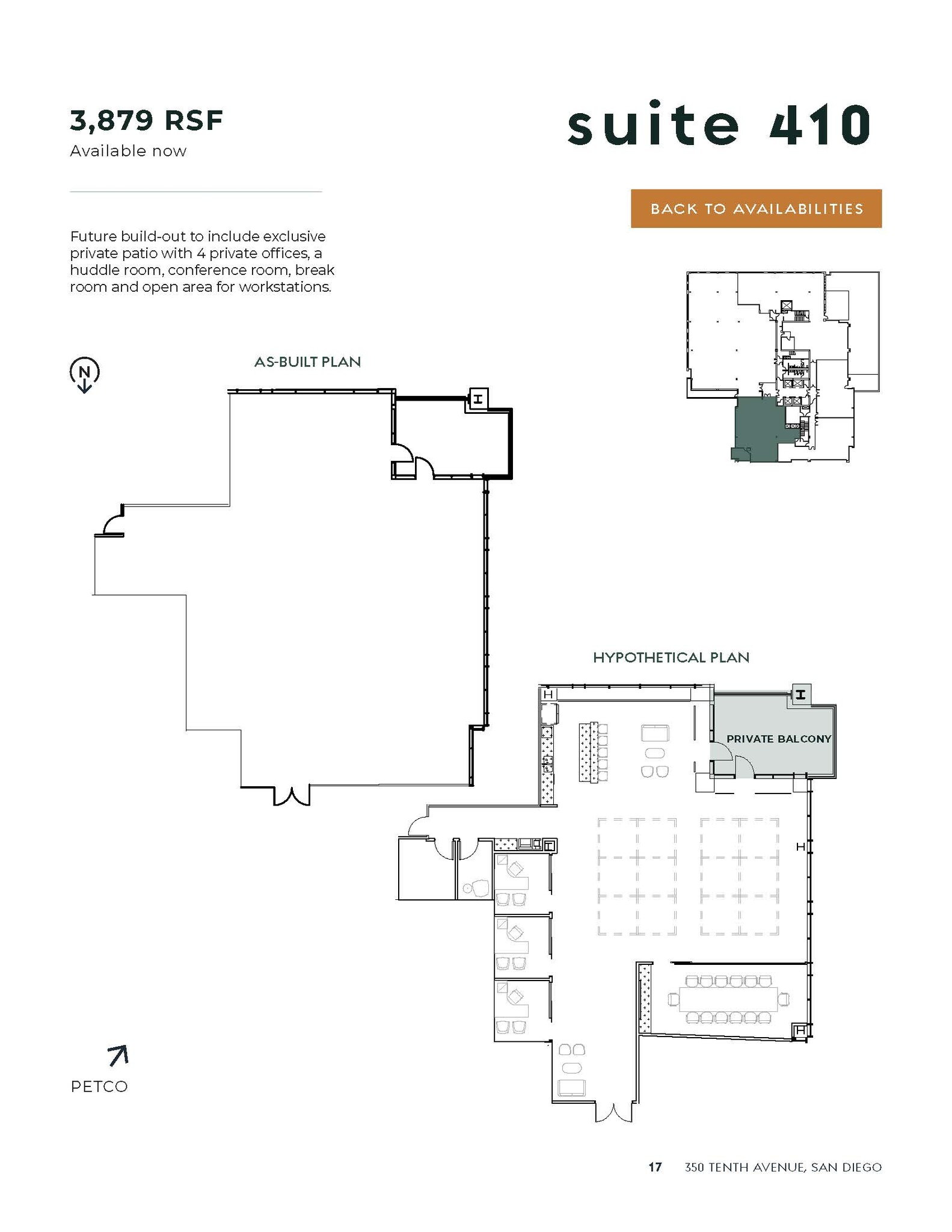 350 10th Ave, San Diego, CA for lease Floor Plan- Image 1 of 1