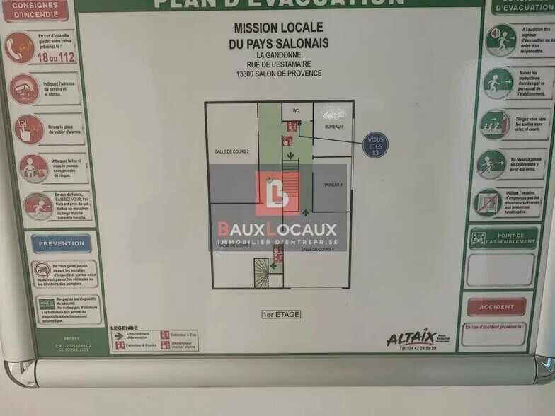 Office in Salon-de-Provence for lease - Site Plan - Image 3 of 3
