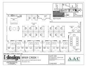 8020 Arco Corporate Dr, Raleigh, NC for lease Floor Plan- Image 2 of 2