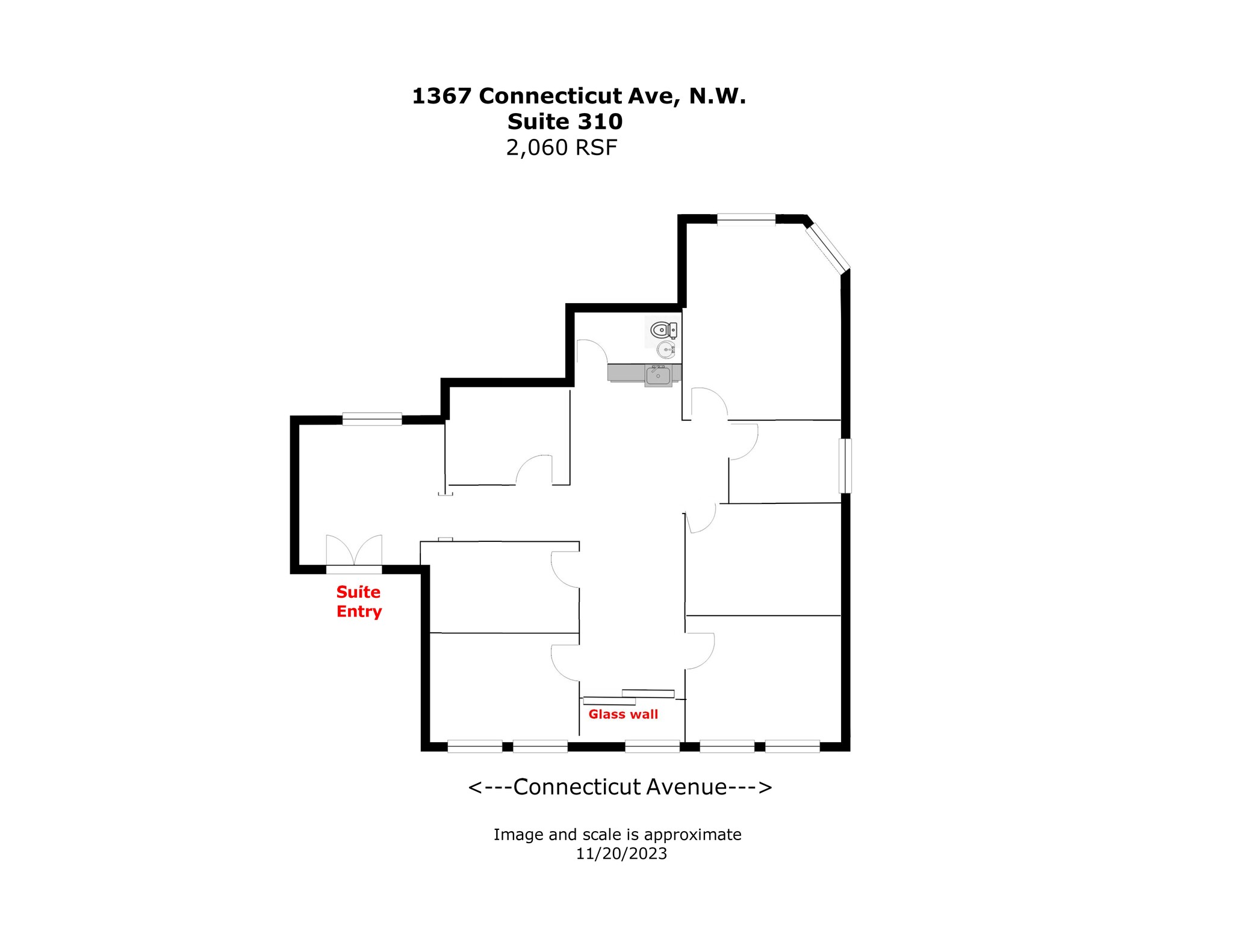 1363-1369 Connecticut Ave NW, Washington, DC for lease Site Plan- Image 1 of 7