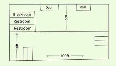 842 S 1st St, San Jose, CA for lease Floor Plan- Image 2 of 2