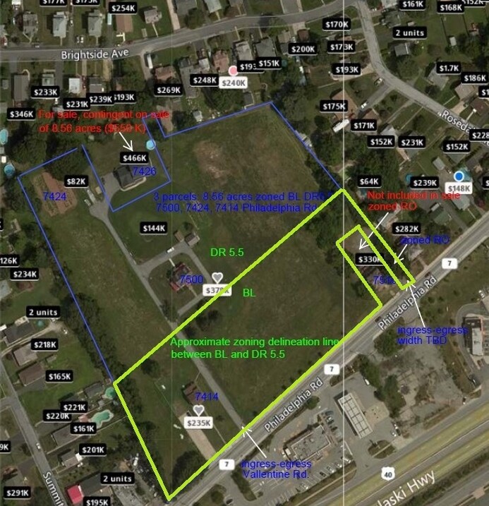 7414 Philadelphia Rd, Rosedale, MD for sale Building Photo- Image 1 of 1