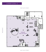 1540 Broadway, New York, NY for lease Floor Plan- Image 2 of 2