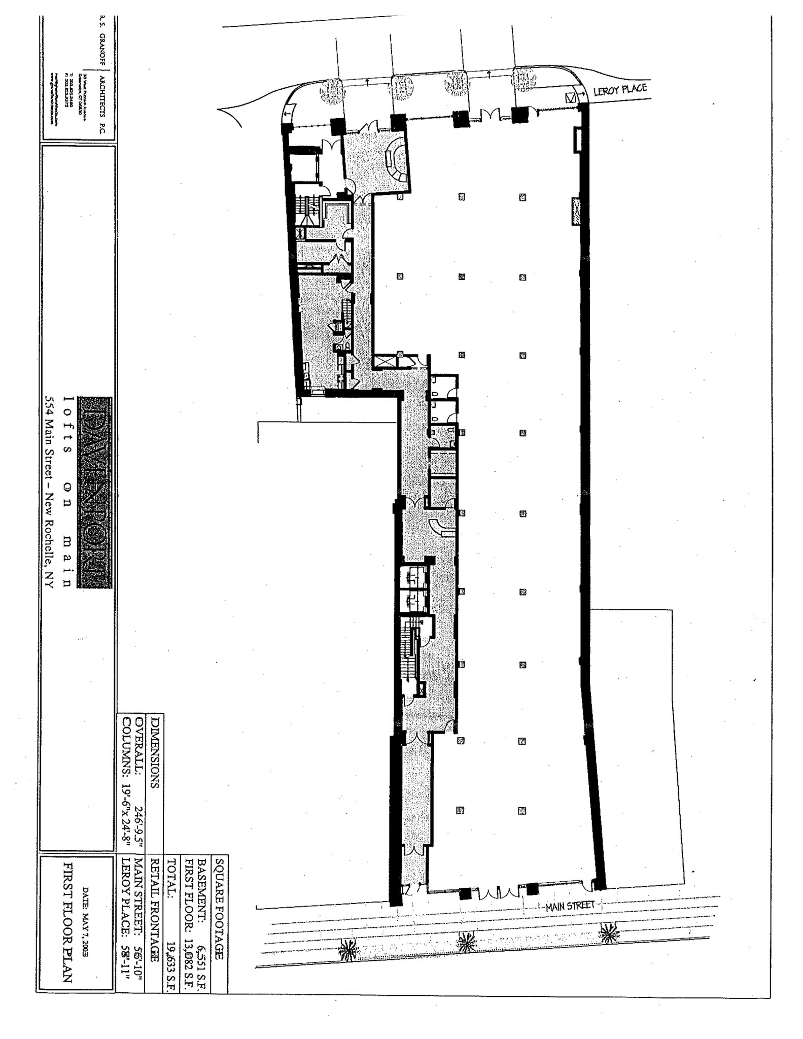 554 Main St, New Rochelle, NY for lease Site Plan- Image 1 of 1