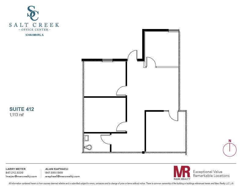 2010 E Algonquin Rd, Schaumburg, IL for lease Floor Plan- Image 1 of 7