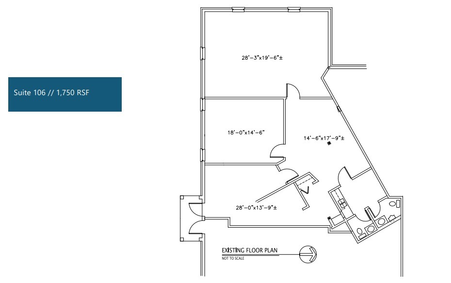 3610 W Market St, Fairlawn, OH for lease Floor Plan- Image 1 of 1