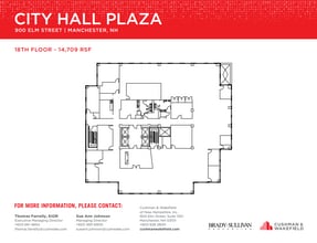 900 Elm St, Manchester, NH for lease Floor Plan- Image 1 of 1