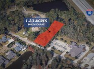 17294 Perkins Rd, Baton Rouge, LA for sale Aerial- Image 1 of 1