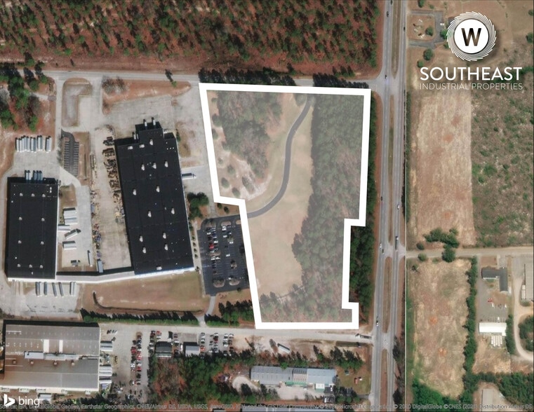 1255 Commerce Dr, Lugoff, SC for lease - Aerial - Image 2 of 2