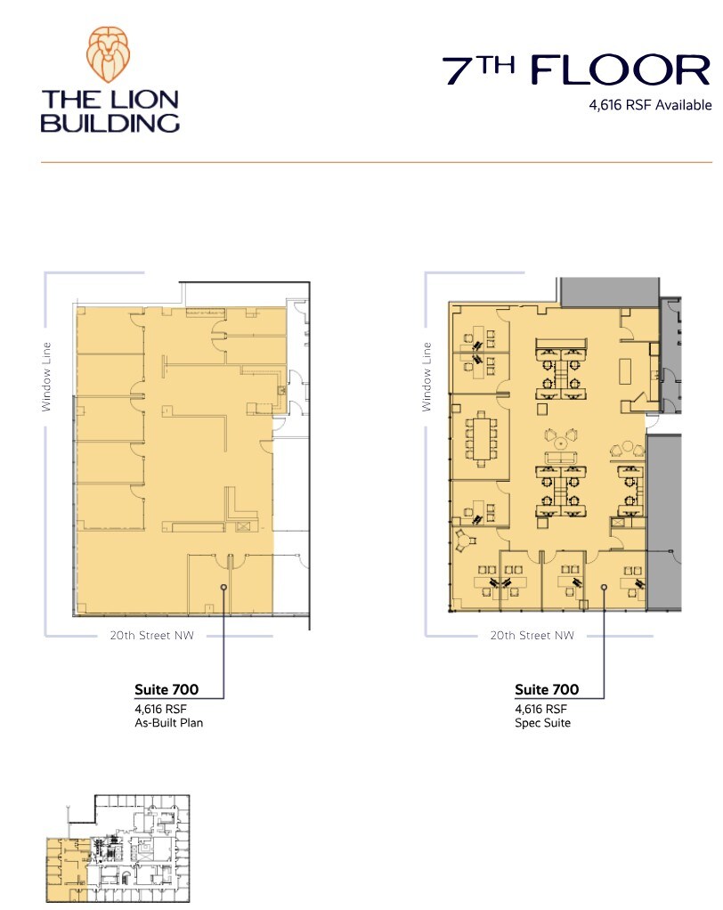 1233 20th St NW, Washington, DC for lease Floor Plan- Image 1 of 1