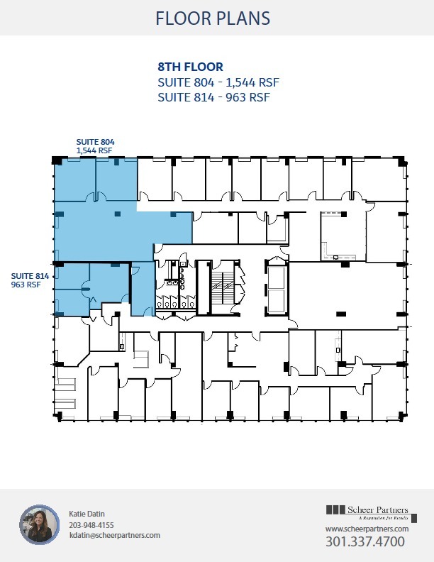 8701 Georgia Ave, Silver Spring, MD for lease Floor Plan- Image 1 of 1