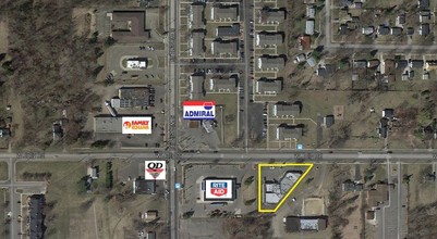 3705-3717 W Jolly Rd, Lansing, MI - aerial  map view